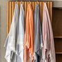 Leros Striped Peshtemal Towel Orange, thumbnail 5 of 11