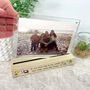 Personalised 'Our Adventures' From The Kids/Grandkids Wooden Base 6x4' Photo Frame, thumbnail 2 of 7