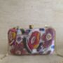 Digitally Printed Pink Floral Clutch Bag, thumbnail 6 of 10