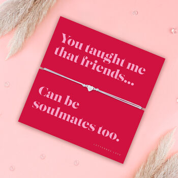 Soulmate Adjustable Friendship Bracelet, 3 of 5