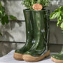 Personalised Large Welly Boots Plant Pots, thumbnail 6 of 9