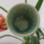 Hand Built Multi Coloured Flower Pressed Mug, thumbnail 3 of 4