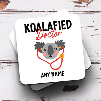 Personalised Mug 'Koalafied Doctor', 2 of 2