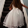 Rose Flower Girl Dress ~ Lilly + Bo Collection, thumbnail 4 of 4