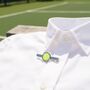 Personalised Tennis Ball Tie Slide/Bar, thumbnail 5 of 8