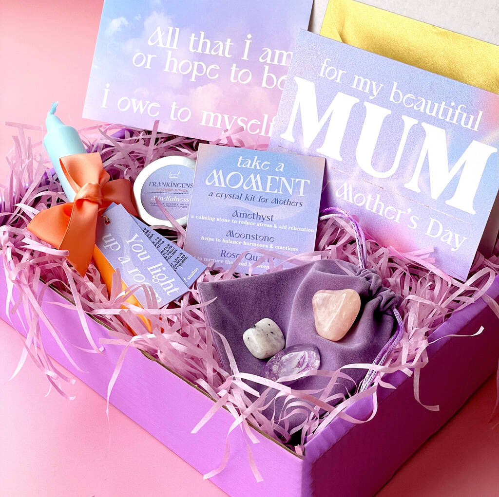 Mother's Day Wellbeing Incense And Crystal Gift, 1 of 11