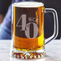 40th Birthday Personalised Beer Tankard, thumbnail 2 of 2