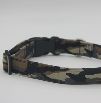 Green Camouflage Dog Collar, 4 of 7