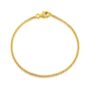 Soho 14ct Gold Fill Bracelet With Personalised Disc, thumbnail 3 of 6