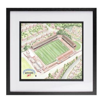 St Helens Rlc Knowsley Road Stadium Art Print, 3 of 3