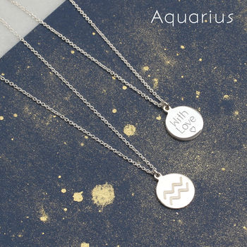 Sterling Silver Personalised Zodiac Necklace, 4 of 12
