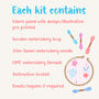 Candy Cane Santa Embroidery Kit, thumbnail 4 of 4