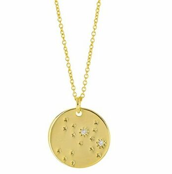 Zodiac Sign ☾ Constellation Necklace, 3 of 10