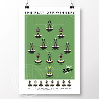Notts County The Play Off Winners 2026 Poster, 2 of 6