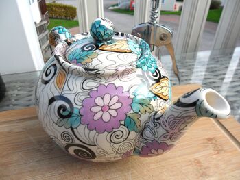 Two Cup Teapot In Woodstock Design, 6 of 12