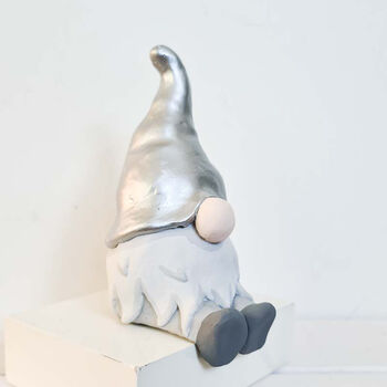 Gonk Handmade Scandinavian Gnome Silver, 2 of 8