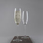 40th Birthday Champagne Glass, thumbnail 1 of 4