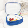 Personalised Circus Themed Blue Lunch Bag, thumbnail 5 of 10