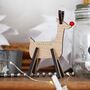 Personalised Wooden Reindeer Decoration, thumbnail 3 of 6