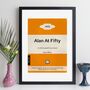 Personalised 50th Birthday Print 1975 Book Cover Gift, thumbnail 8 of 12