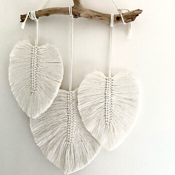 Macrame Feather Wall Hanging Craft Kit, 10 of 10