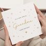 Personalised Grandma Birthday Card With Pink Hearts, thumbnail 1 of 6