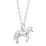 Sterling Silver Horse Necklace, thumbnail 7 of 8