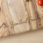 Personalised Olive Wood Serving Board, thumbnail 4 of 7