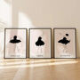 Set Of Three Ballet Posters, thumbnail 1 of 7