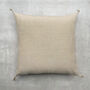 The Velvet And Linen Cushion Sage Green, thumbnail 4 of 7