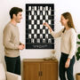 Vertical Chess Board Wall Game, thumbnail 1 of 10