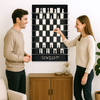 Vertical Chess Board Wall Game, 3 of 11