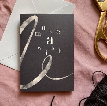 'Make A Wish' Greetings Card, 3 of 3