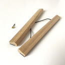 Solid Oak Picture Hanger By Ickaprint | notonthehighstreet.com