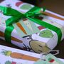 Christmas Vegetables Wrapping Paper, thumbnail 3 of 7