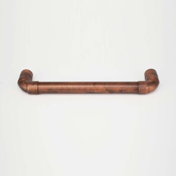 Copper U Pull Handle Aged, 3 of 6