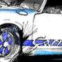 Porsche Carrera Gt Car Illustration, thumbnail 5 of 5