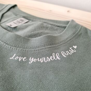 Custom Print Sweatshirt. Motivational Quote Sweatshirt, 4 of 7