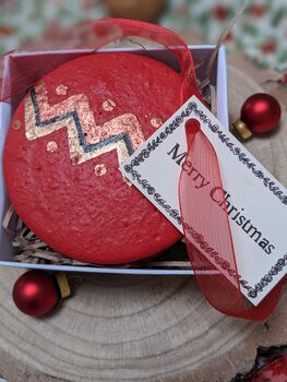 Christmas Macaron Bauble, 4 of 5