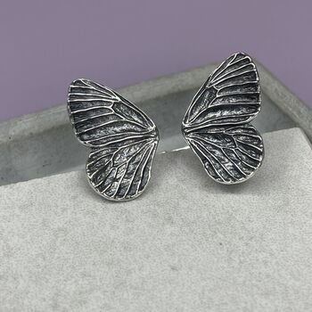 925 Sterling Silver Butterfly Statement Ring, 3 of 8