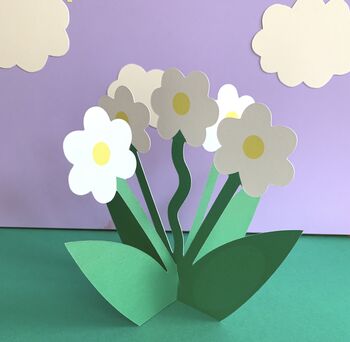 3D Standing Daisy Bloom® Greeting Card Birthday, 2 of 6