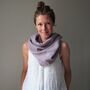 Cashmere Infinity Scarf Snood, thumbnail 1 of 4