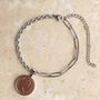Personalised 1975 50th Birthday Halfpenny Bracelet, thumbnail 7 of 7