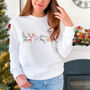 Colourful Reindeers Christmas Jumper For Her And Him, thumbnail 4 of 10