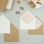 Autumnal Personalised Correspondence Cards, thumbnail 8 of 9