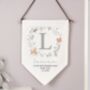 Personalised New Baby Wall Art Banner, thumbnail 3 of 4