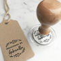 Personalised Homemade Stamp, thumbnail 2 of 2
