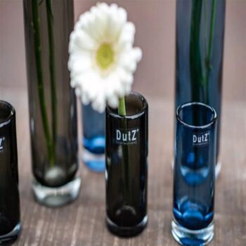 Cylinder Vase H25 D6.Five Cm Newgrey Colour By Dut Z, 3 of 6