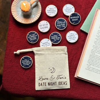 Personalised Simple Date Night Ideas Bag, 4 of 11