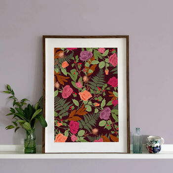 Rose Giclee Wall Print, 2 of 7